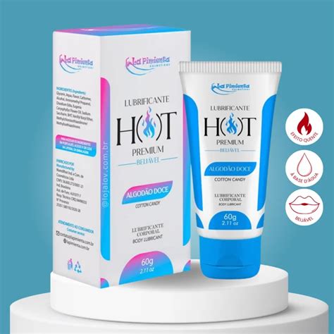 Lubrificante Hot Premium Algodão Doce
