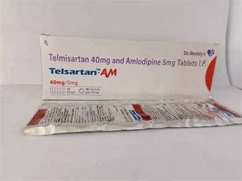 40mg Telmisartan Amodipine Telsartan Tablets At ₹ 181pack Vadodara