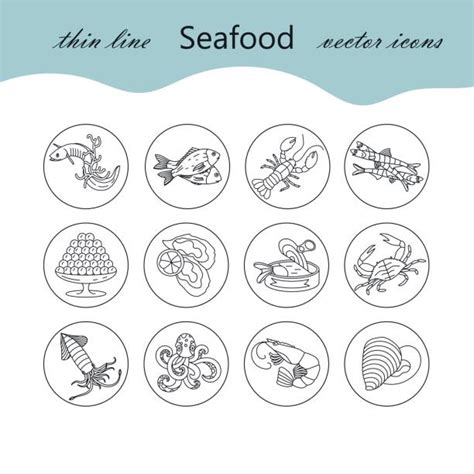 80 Eating Seafood Beach Stock Illustrations Royalty Free Vector