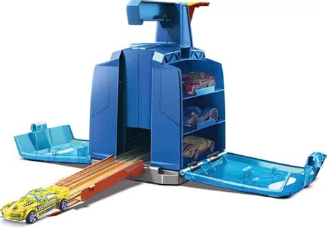 Hot Wheels Track Builder Caja Lanzadora De Autos Env O Gratis