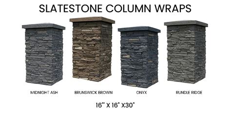 Nextstone Post Covers Canyon Stone Canada