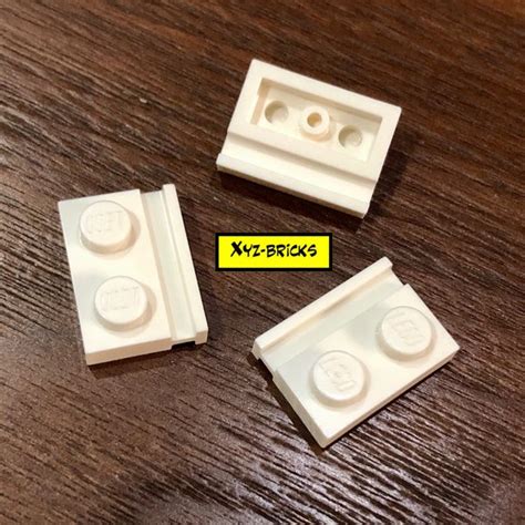 Jual Lego Original Parts Plate X With Slide White Di Lapak