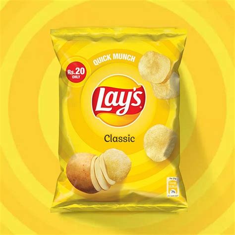 LAY S Classic Slated Potato Chips Rs 20 Groceries Cosmetics