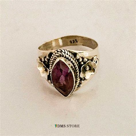 Amethyst Sterling Silver Ring - DMS Store