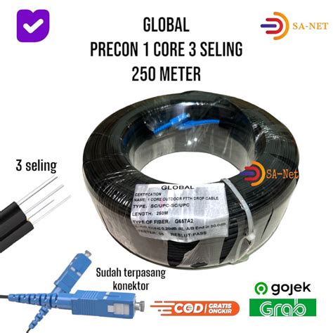 Jual Global Precon Core Seling M Sc Upc Sc Upc Kabel Fiber