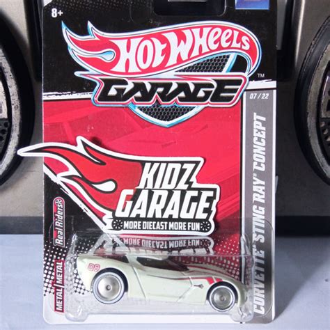 Jual Hot Wheels Garage Corvette Sting Ray Concept Kota Magelang Kidz Garage Tokopedia