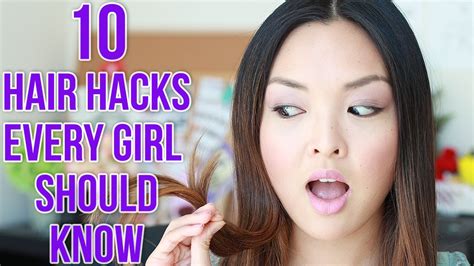 Hair Hacks Every Girl Should Know Youtube