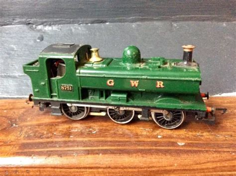 Vintage Oo Triang Hornby Great Western Railway 8751 Lokomotive Zugmotor