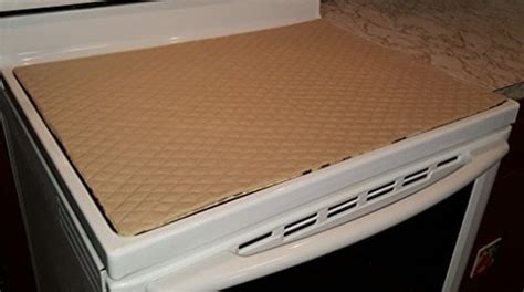 Quilted Cover And Protector For Glassceramic Stove Top By Pennys Needful Things Tan Walmart