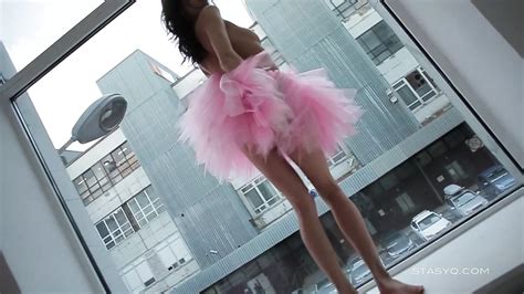 Beautiful Sveta Dancing Wearing A Pink Ballerina Tutu Dress European Porn Feat Sasha Pea