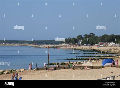 Avon Beach Mudeford Christchurch Dorset Stock Photo Alamy