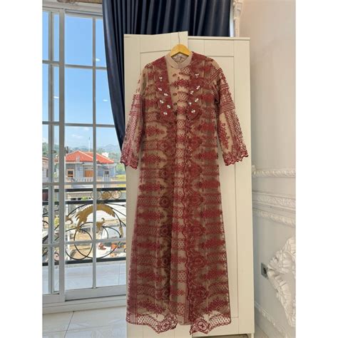 Jual EXCLUSIVE NUDE MAROON SET INNER OUTER Shopee Indonesia