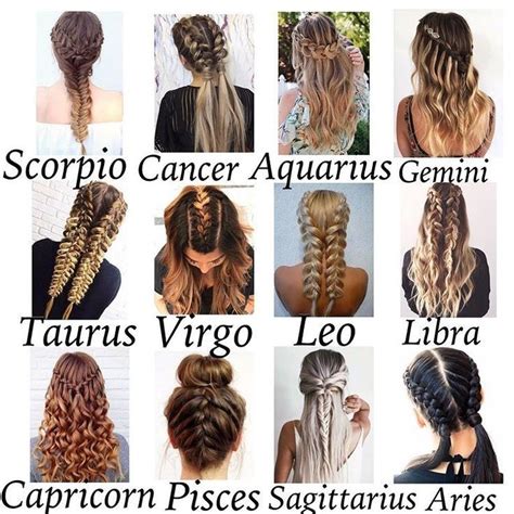 Pin By Saray Guchi💞 On Horóscopo Hairstyles Zodiac Signs Hairstyle