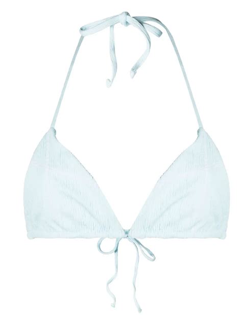 Frankies Bikinis Tia Crinkle Bikini Top Farfetch