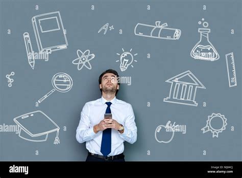 Young Teacher Feeling Nervous While Being Busy Stock Photo Alamy