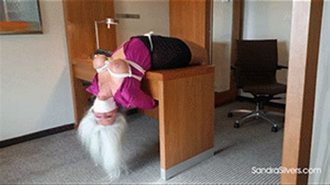Upside Down Backbreaker Hogtie And Brutally Bound Boobs For Milf Secretary Wmv Sandra