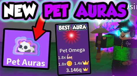 NEW PET AURAS GETTING THE BEST PET AURA SABER OP PETS