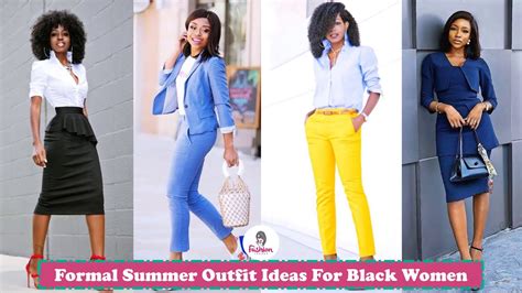 35 Formal Summer Outfit Ideas For Black Women Youtube