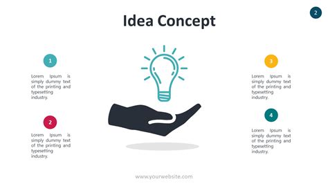 Idea Concept Infographic For Powerpoint Smiletemplates