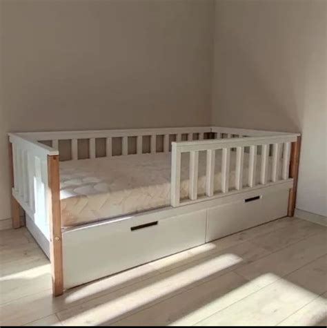 Кровать детская из массива купить в Беларуси Drop Wood