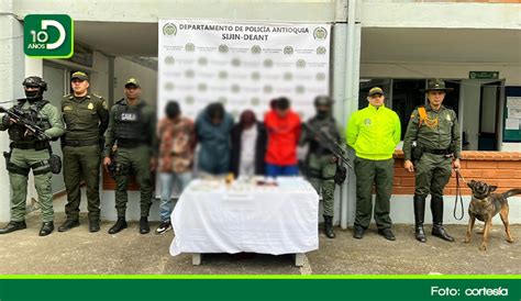 Capturan en Rionegro a alias El Brujo y alias El Mocho señalados