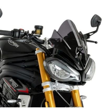 Cupolino Puig Naked Per Triumph Speed Triple 1200 RS Nero