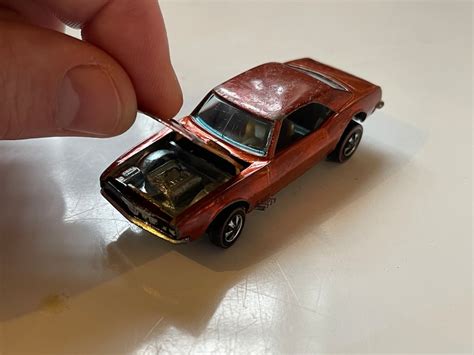 Hot Wheels Redline Custom Camaro Orange Hk Excellent Etsy