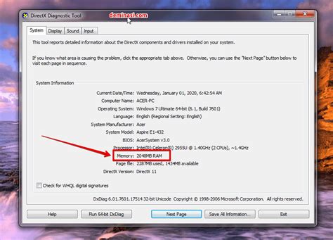 Cara Mengecek RAM Laptop Windows 10 PromoIndihome
