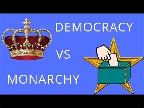 What Is Democracy And Monarchy Democracy Vs Monarchy Youtube