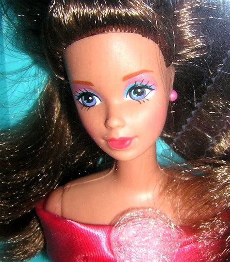 Special Expressions Barbie Brunette Steffie Head Mold Rod