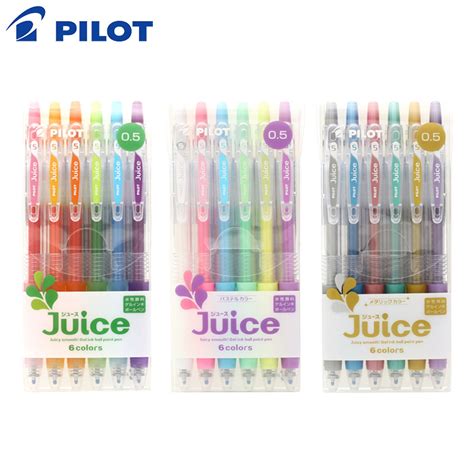 Jual Pilot Juice Gel Pen 6 Colors Set | Shopee Indonesia