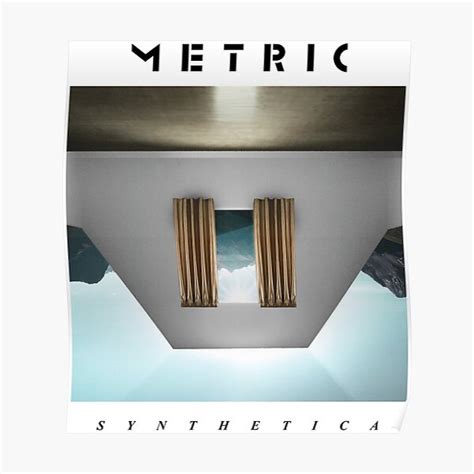 "METRIC BAND" Poster for Sale by ralflorez | Redbubble