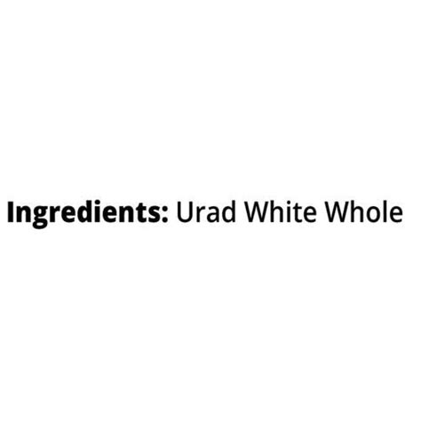 Buy Pro Nature Organic Urad White Whole Gm Pouch Online At Best