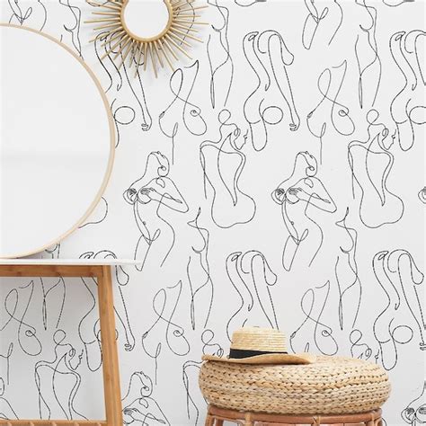 Naked Wallpaper Etsy