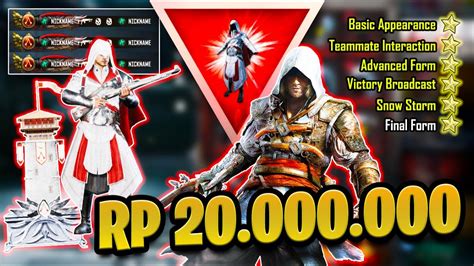 TOP UP RP 20 000 000 BELI SKIN ASSASIN CREED LOOT CRATE NYA BAGUS