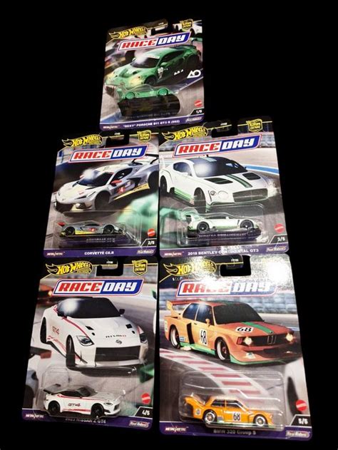 Komplettes Set Hot Wheels Premium Race Day Neu Und Originalverpackt In Adlikon F R Chf