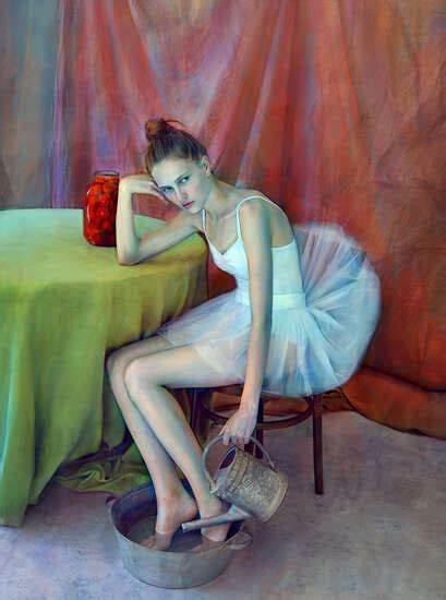 Ballerina On Red Von Andrey Yakovlev Lili Aleeva Limited Edition