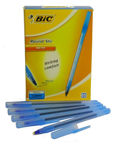 Купить Ручка шариковая BIC Round Stick 1мм синяя 8932, цена 11 ₴ — Prom ...