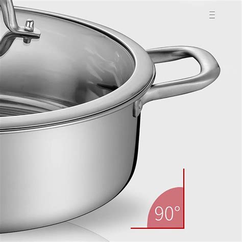 304 Stainless Steel Shabu Shabu Dual Sided Hot Pot W Lid And 2 Ladles About Your Chair Covers