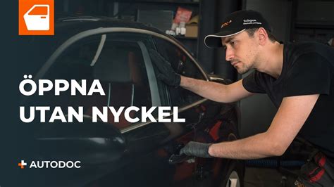 Så låser du upp din bil utan nyckel AUTODOC tipsar YouTube