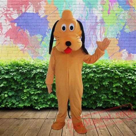 Pluto Dog Mascot Costume For Adults