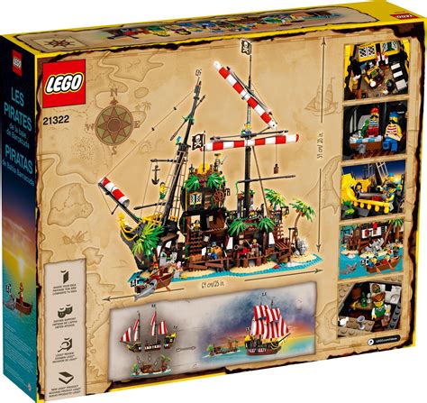 LEGO Ideas Pirates of Barracuda Bay (21322) Officially Revealed!