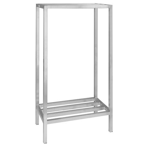 Channel Ed2454 2 54 X 24 X 64 Two Shelf Aluminum Dunnage Shelving