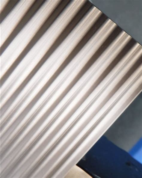 304 Rose Gold Finish Stainless Steel Fluted Panel At ₹ 8000piece