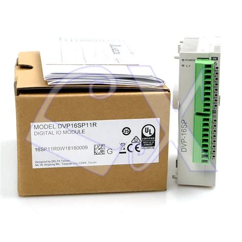 delta original full  plc digital extension module dvpspr