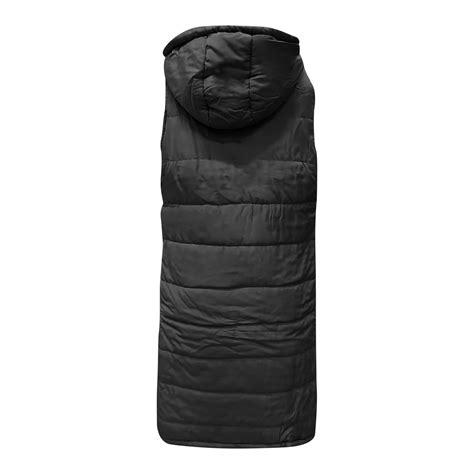 Jsaierl Long Puffer Vest Women Plus Sizewomens Winter Hooded Long