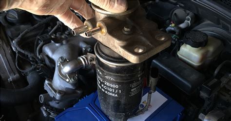 Замена топливного фильтра Kia в Красноярске