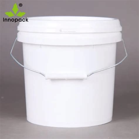 Plastic Buckets Liter Paint Pail With Lid And Wire Handle Buy