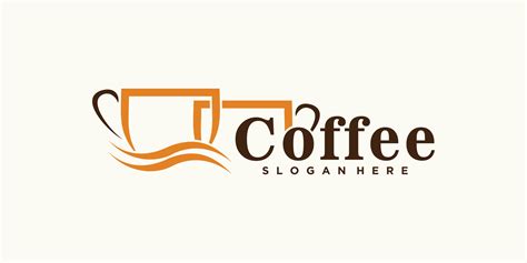 Coffee Icon Logo Design Inspiration For Cafe Or Restaurant With