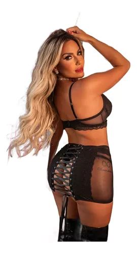 Lingerie Fantasia Erotica De Luxo Sexys Sensual Feminina Parcelamento Sem Juros